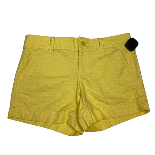 Shorts Designer By Lilly Pulitzer In Yellow, Size:4