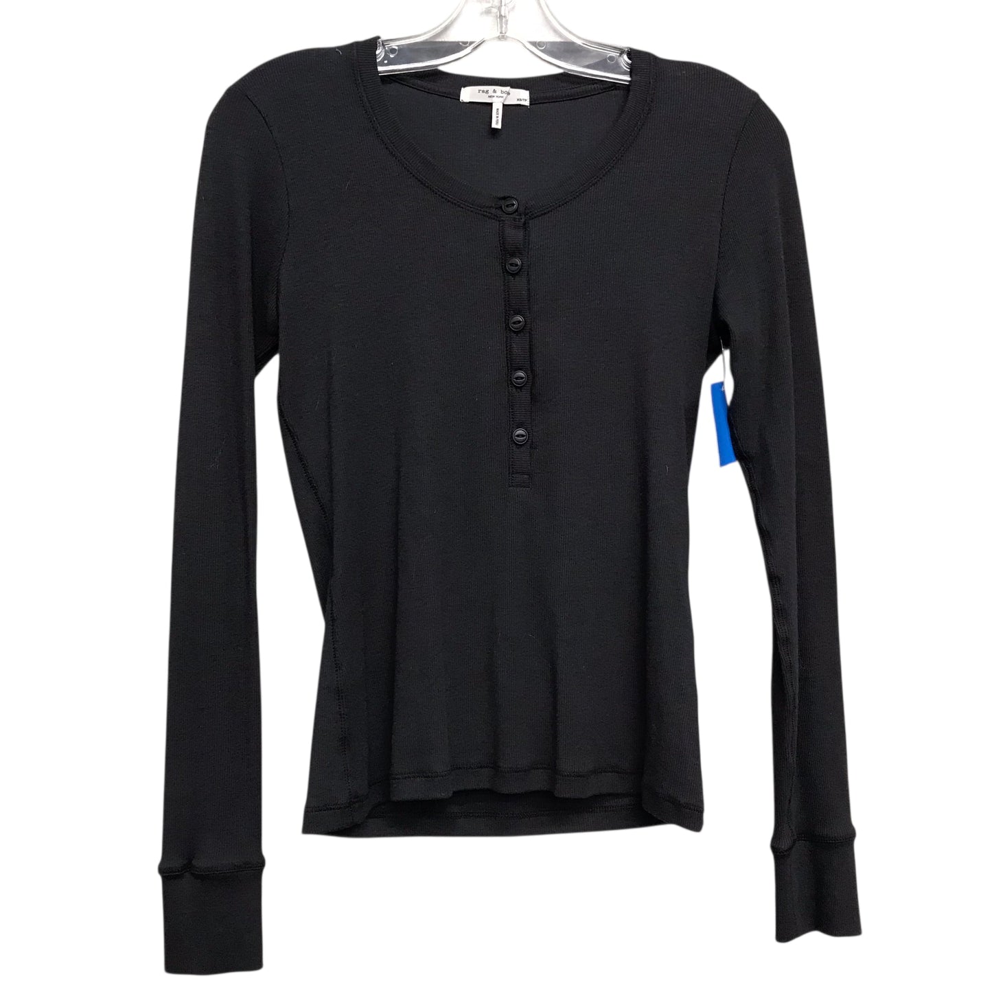 Top Ls Basic By Rag And Bone In Grey, Size:Xs