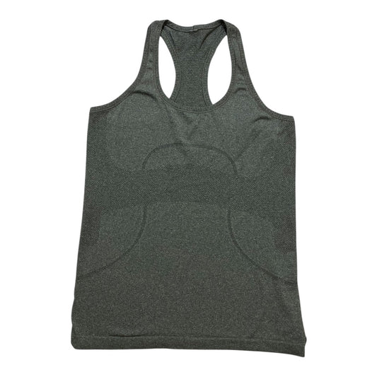 Athletic Tank Top By Lululemon In Grey, Size:8