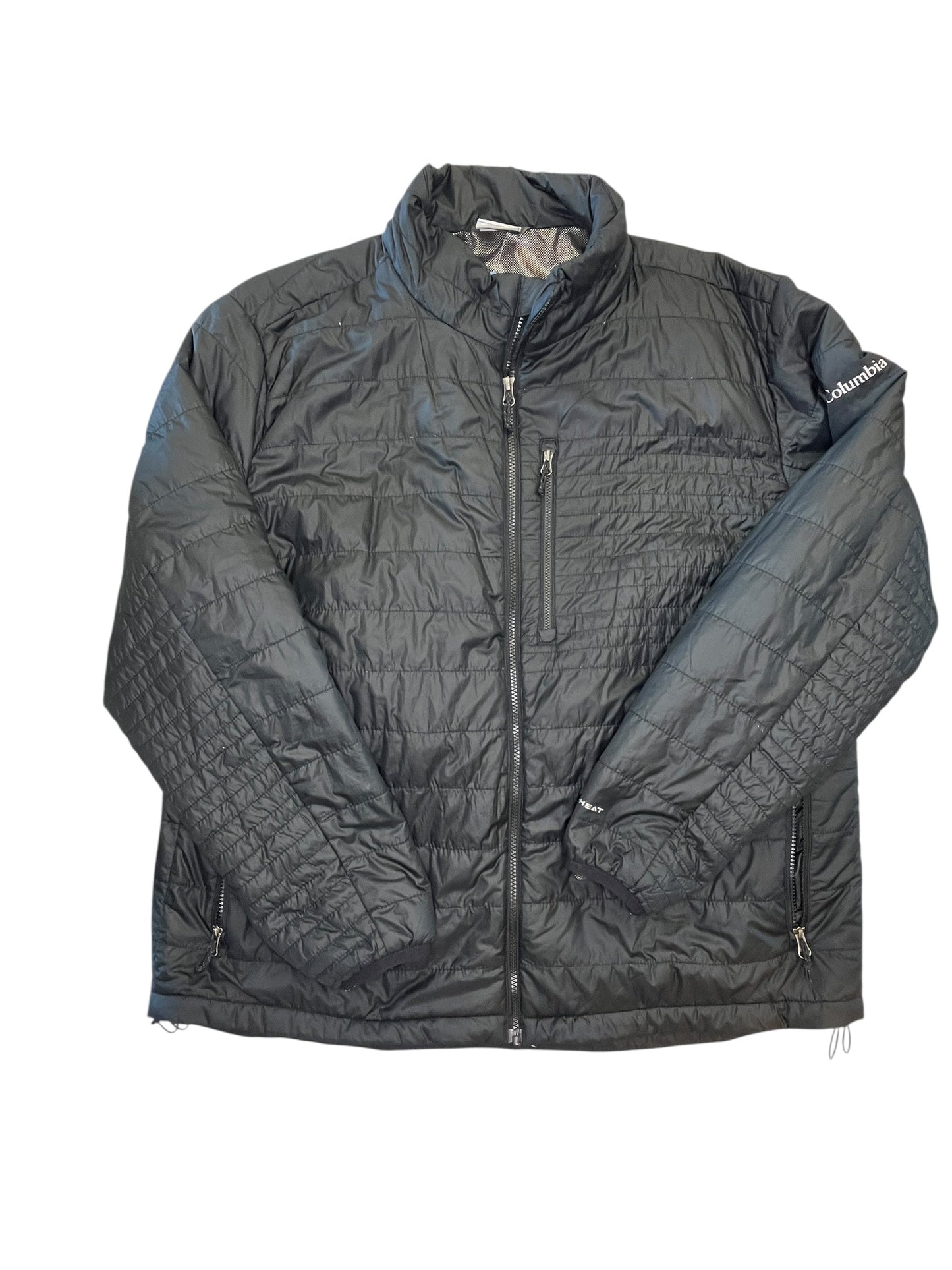 Jacket Puffer & Quilted By Columbia In Black, Size:Xxl