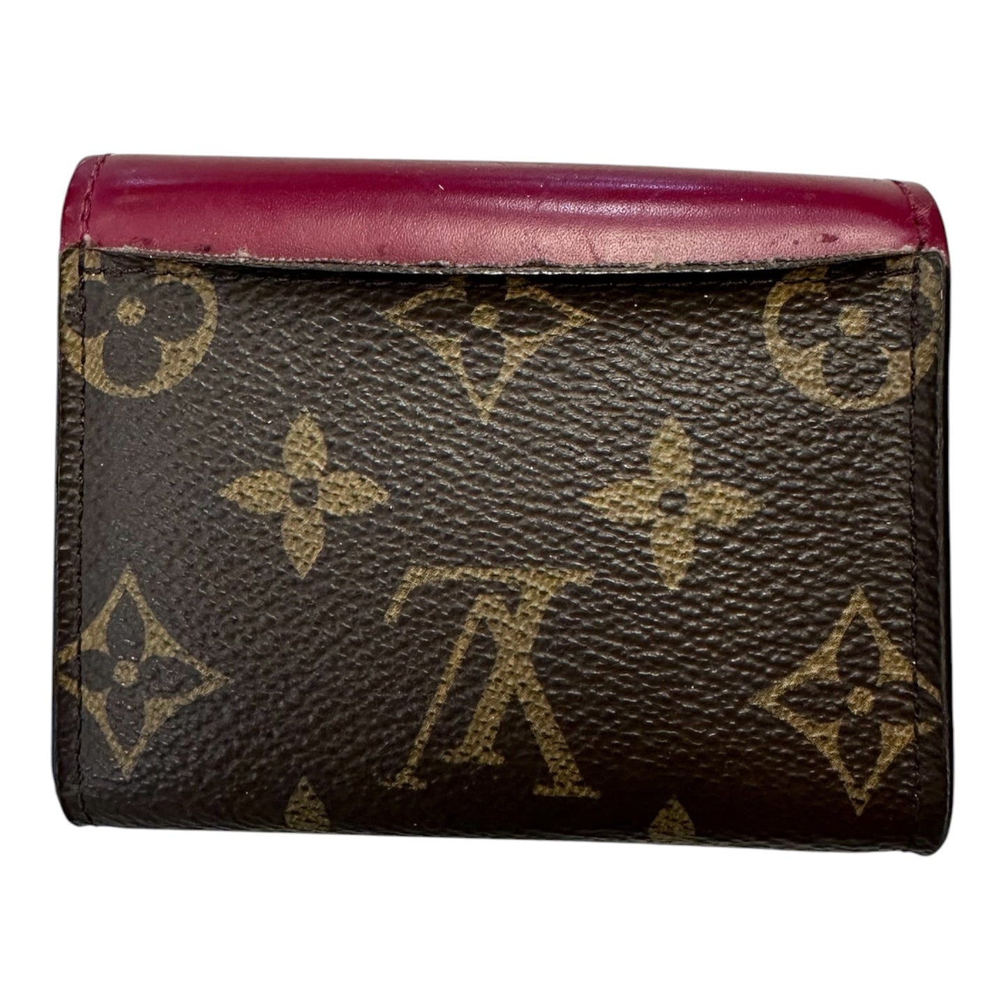 Wallet Luxury Designer By Louis Vuitton In Brown & Purple, Size:Small