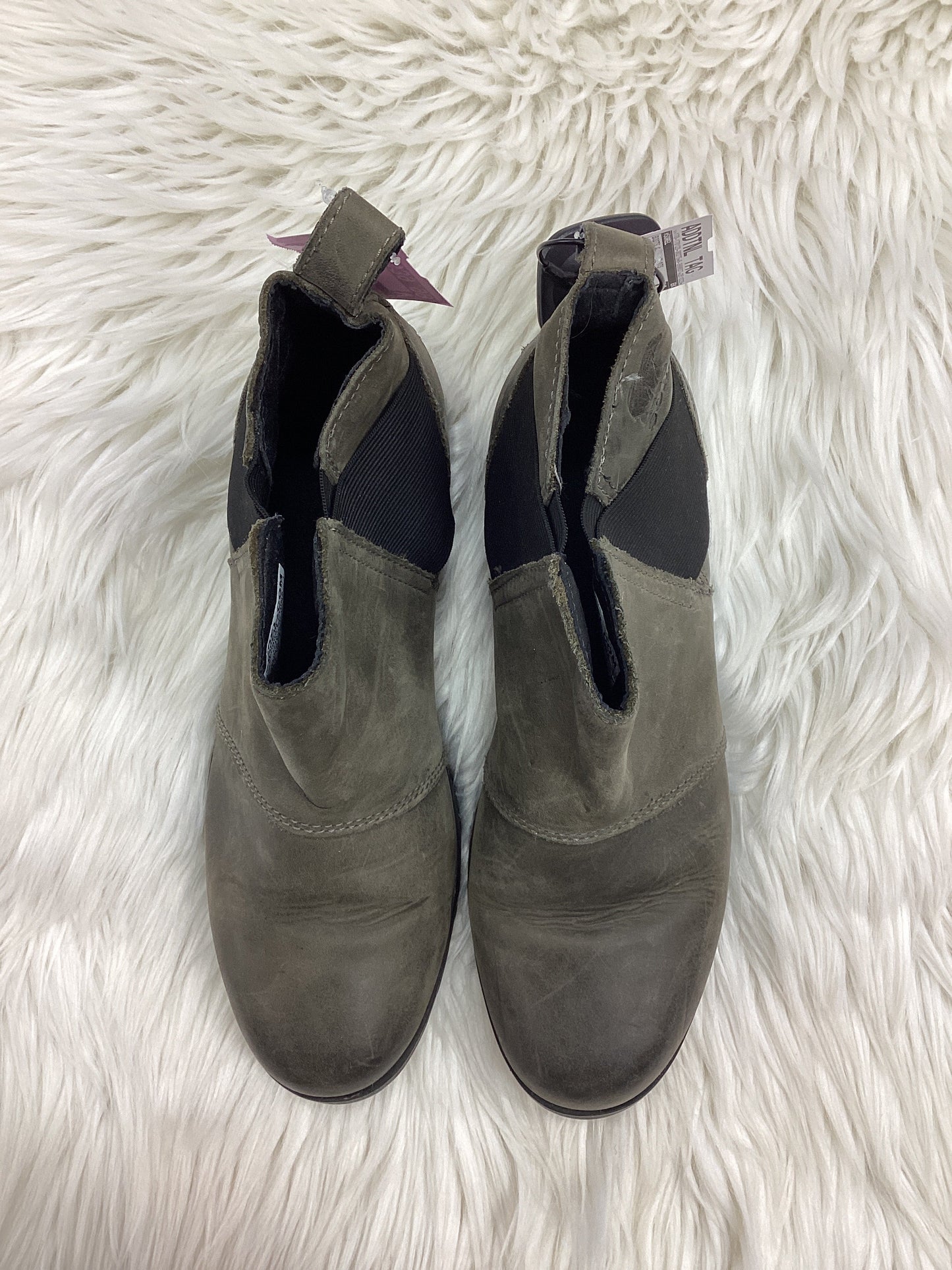 Boots Ankle Flats By Sorel In Green, Size:8