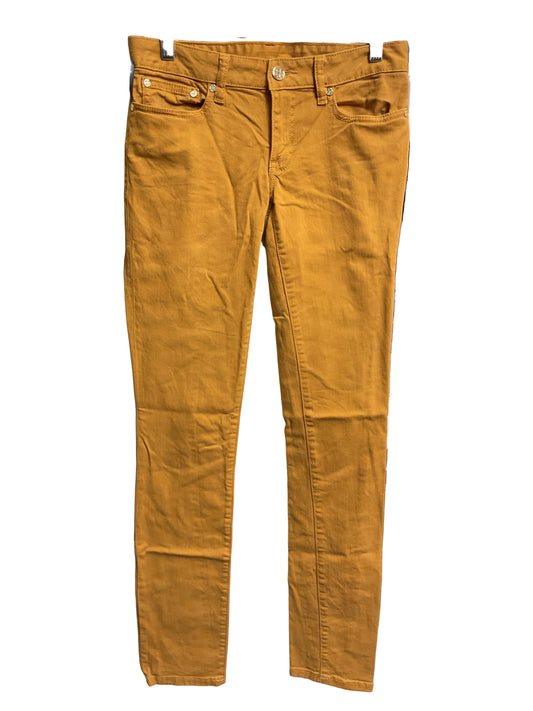 Jeans Designer By Tory Burch In Yellow, Size:2