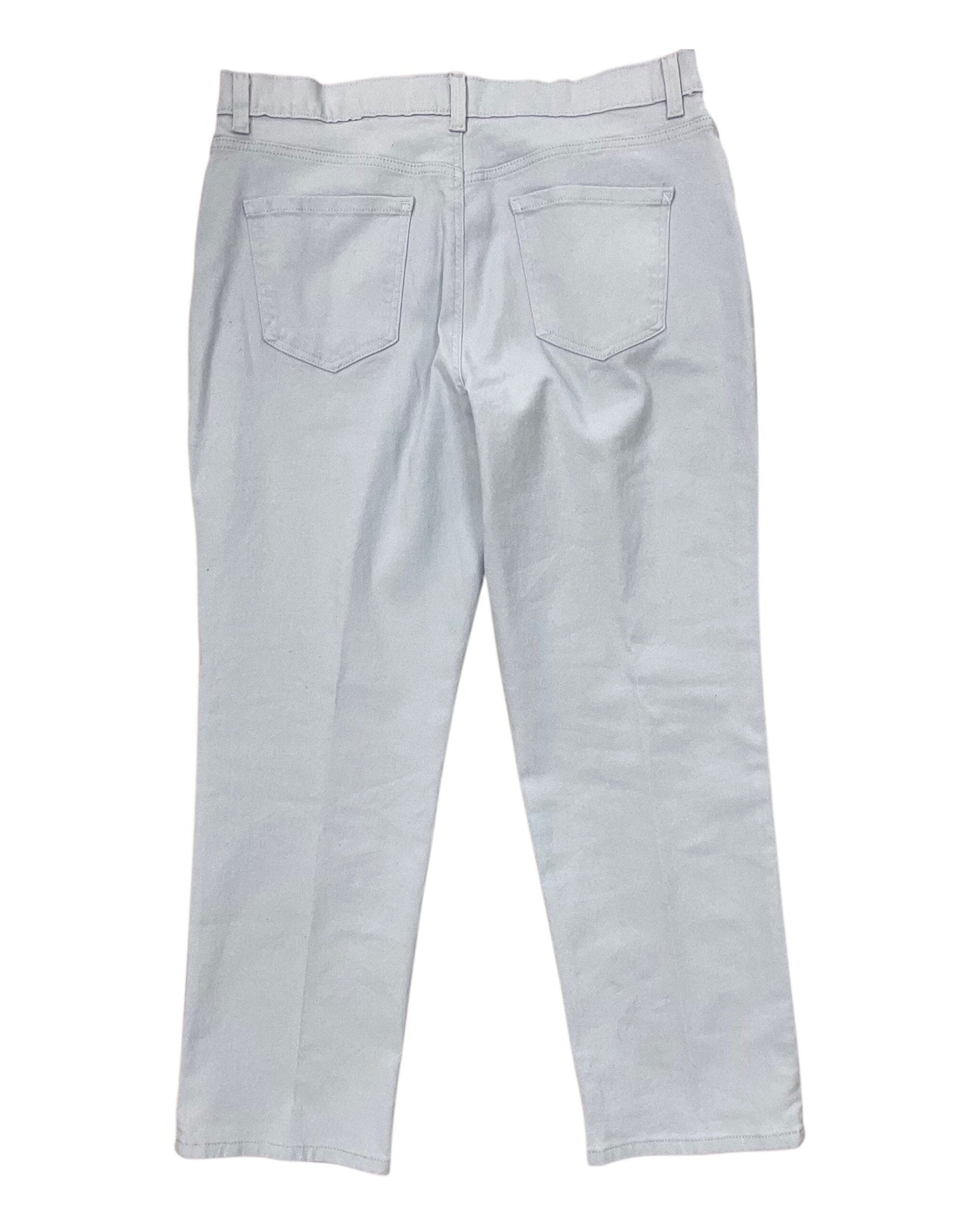 Jeans Straight By Gloria Vanderbilt In Blue Denim, Size:14P