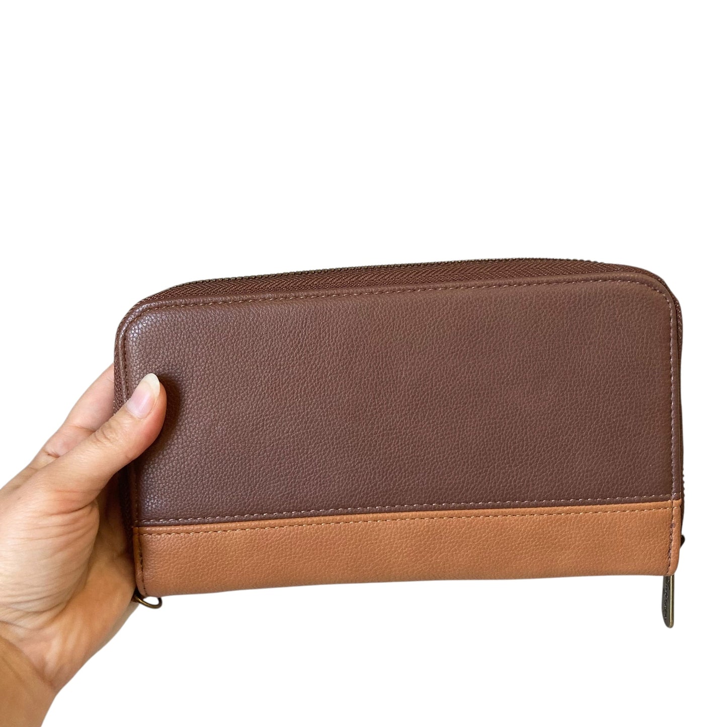 Wallet By Thirty One In Brown & Tan, Size:Medium