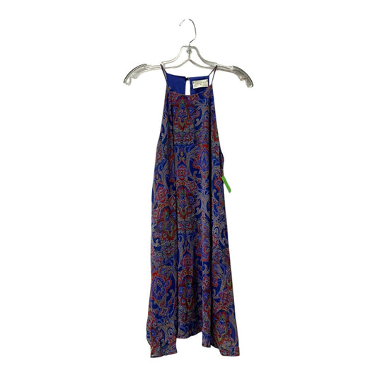 Dress Casual Short By Everly In Blue & Red, Size:M
