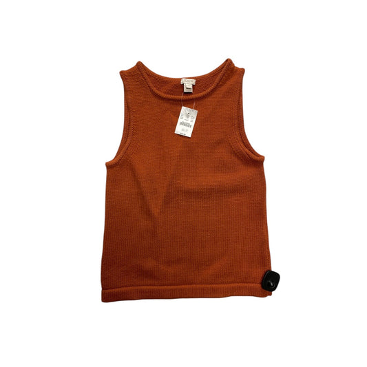 Top Sleeveless By J. Crew In Copper, Size:Xxs