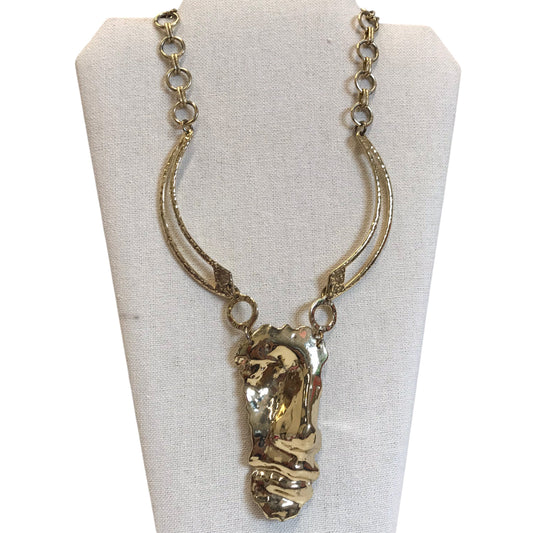 Necklace Statement In Gold