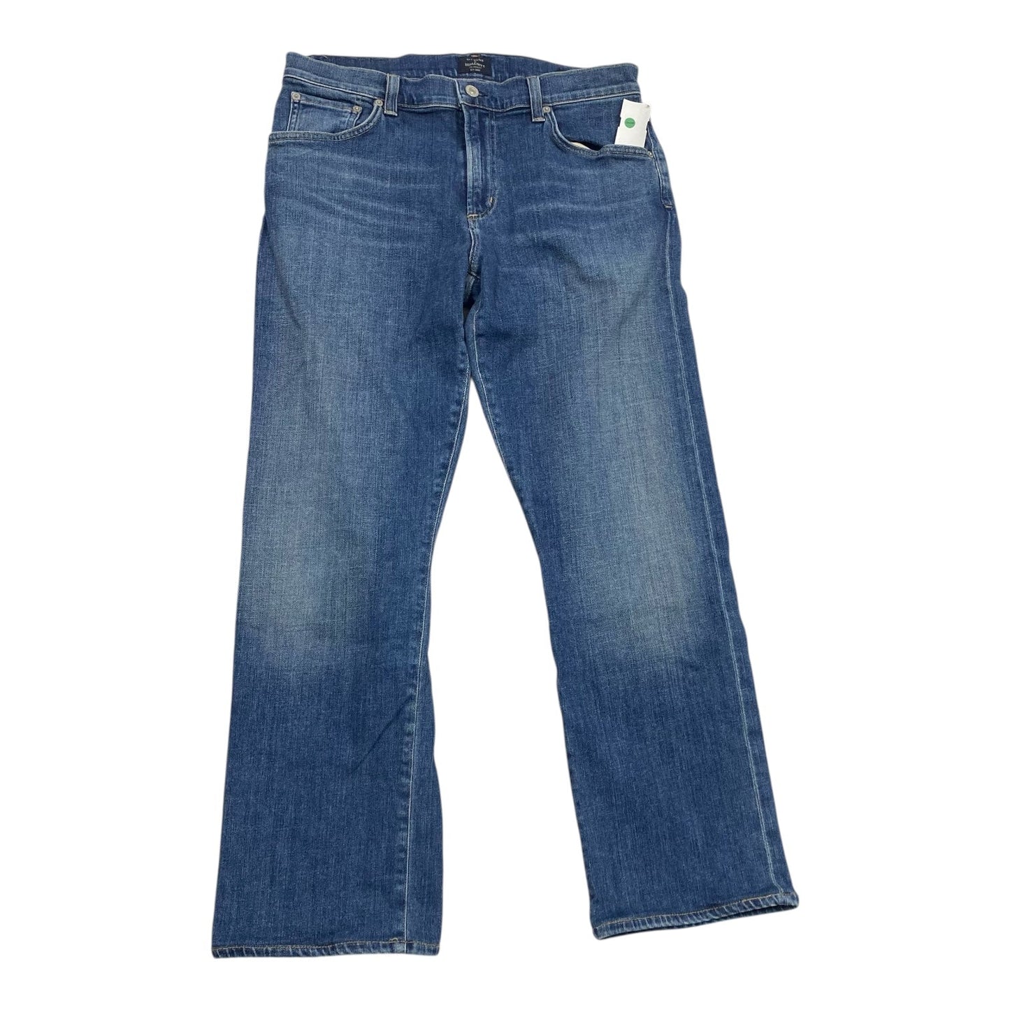 Jeans Straight By Citizens Of Humanity In Blue Denim, Size:16