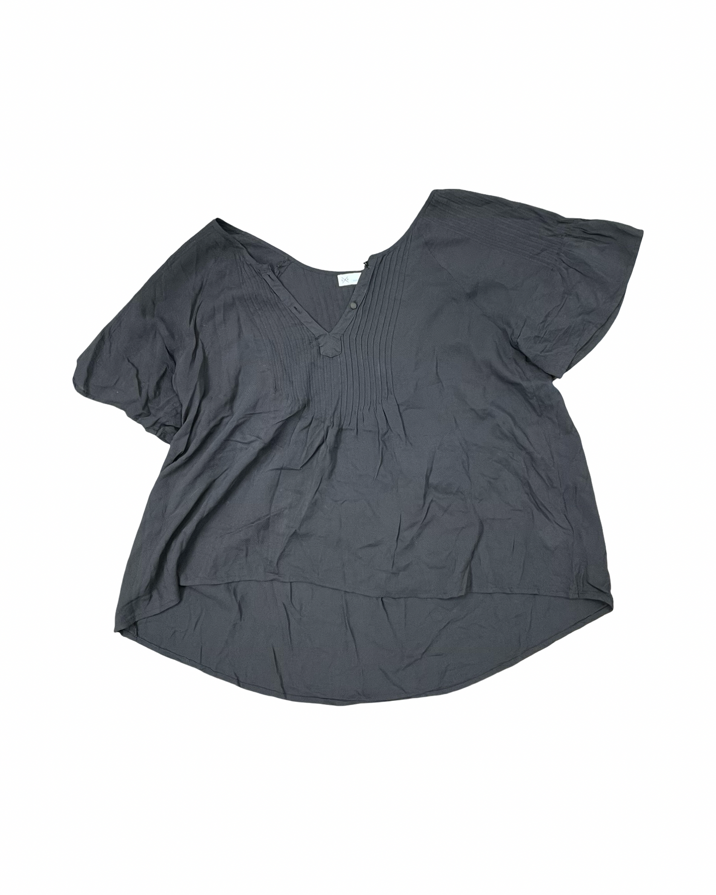 Top Ss By Clothes Mentor In Green, Size:Xs