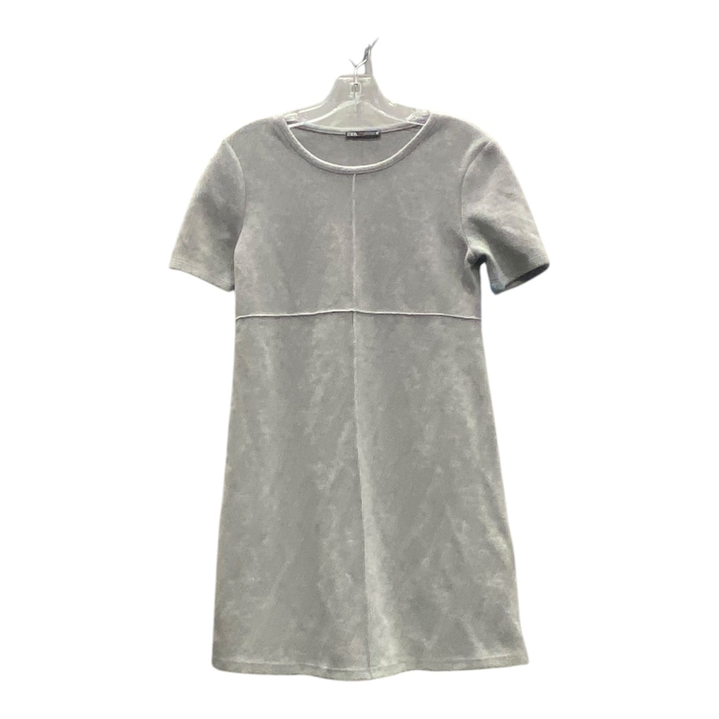 Dress Casual Short By Zara In Grey, Size:S