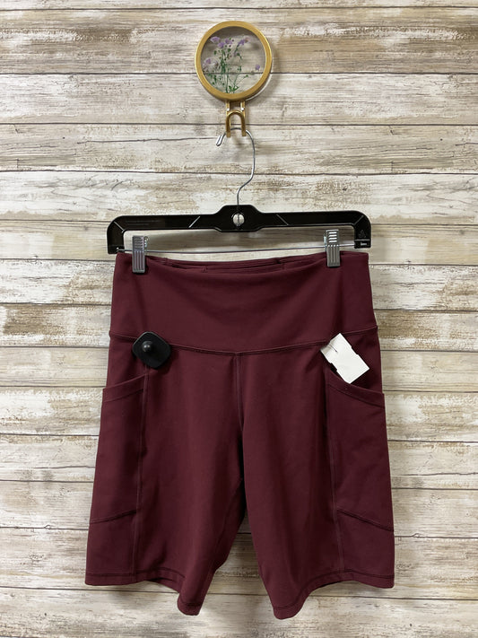 Athletic Shorts By Banana Republic In Maroon, Size:M