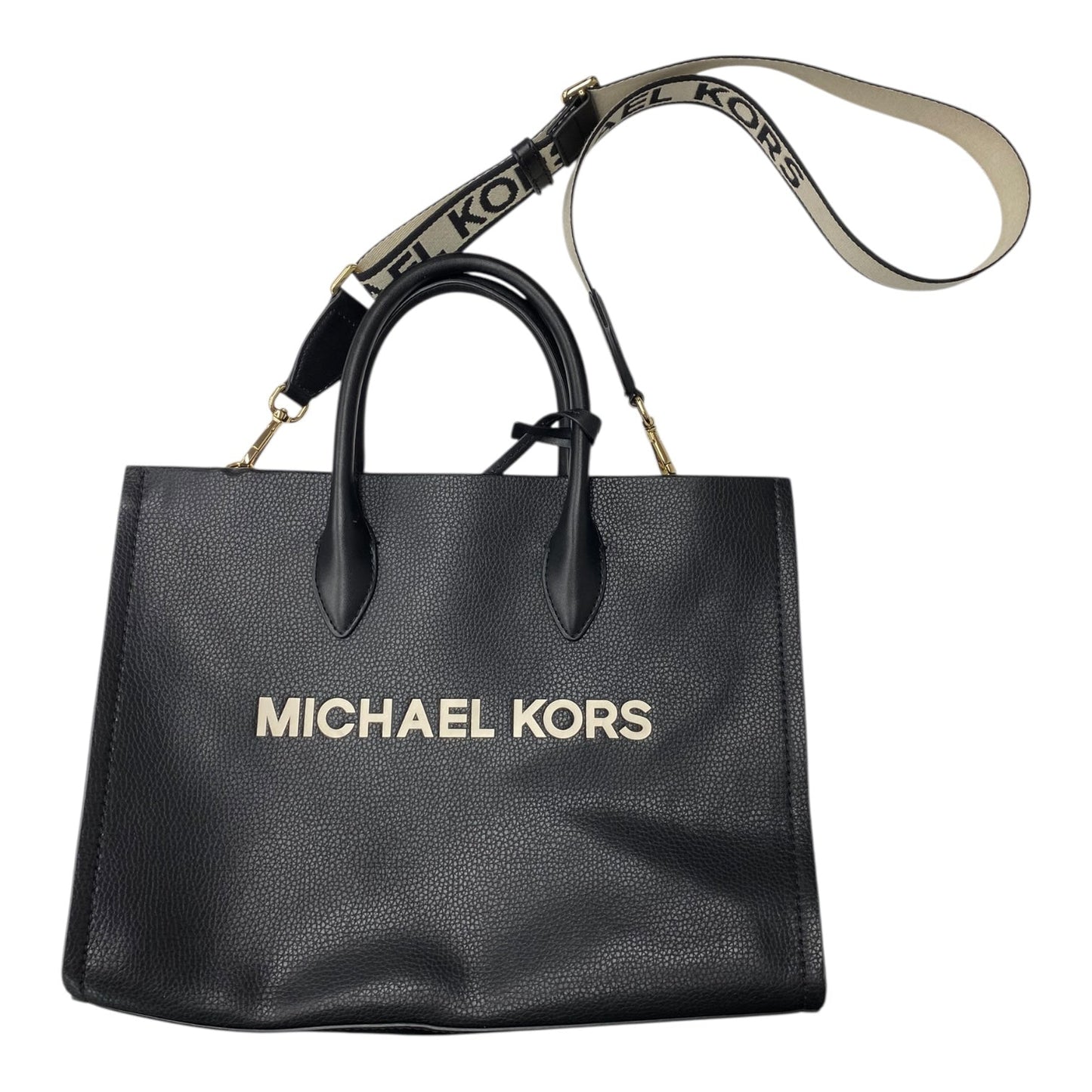 Handbag Designer By Michael Kors In Black, Size:Medium