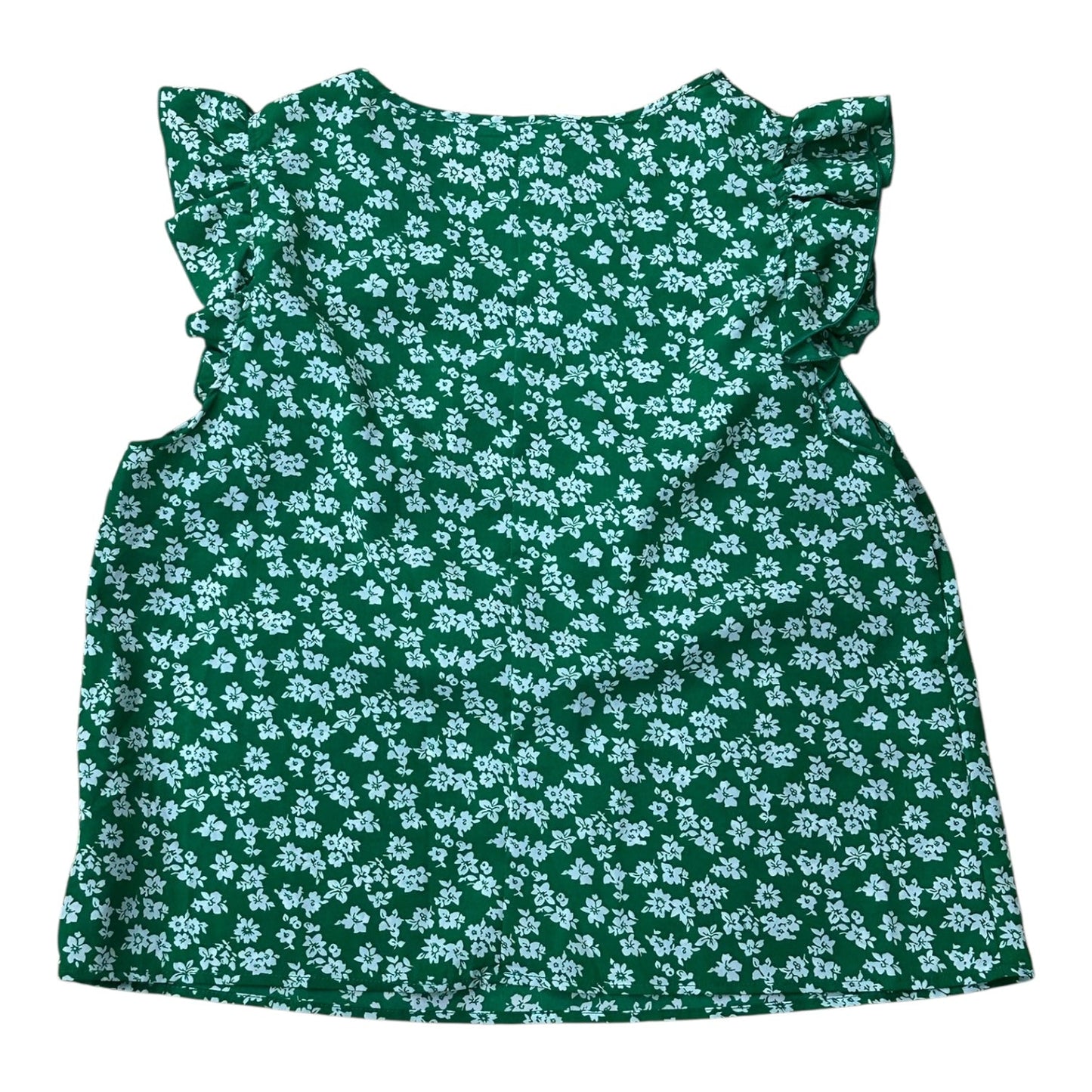 Top Sleeveless By Shein In Green, Size:1X
