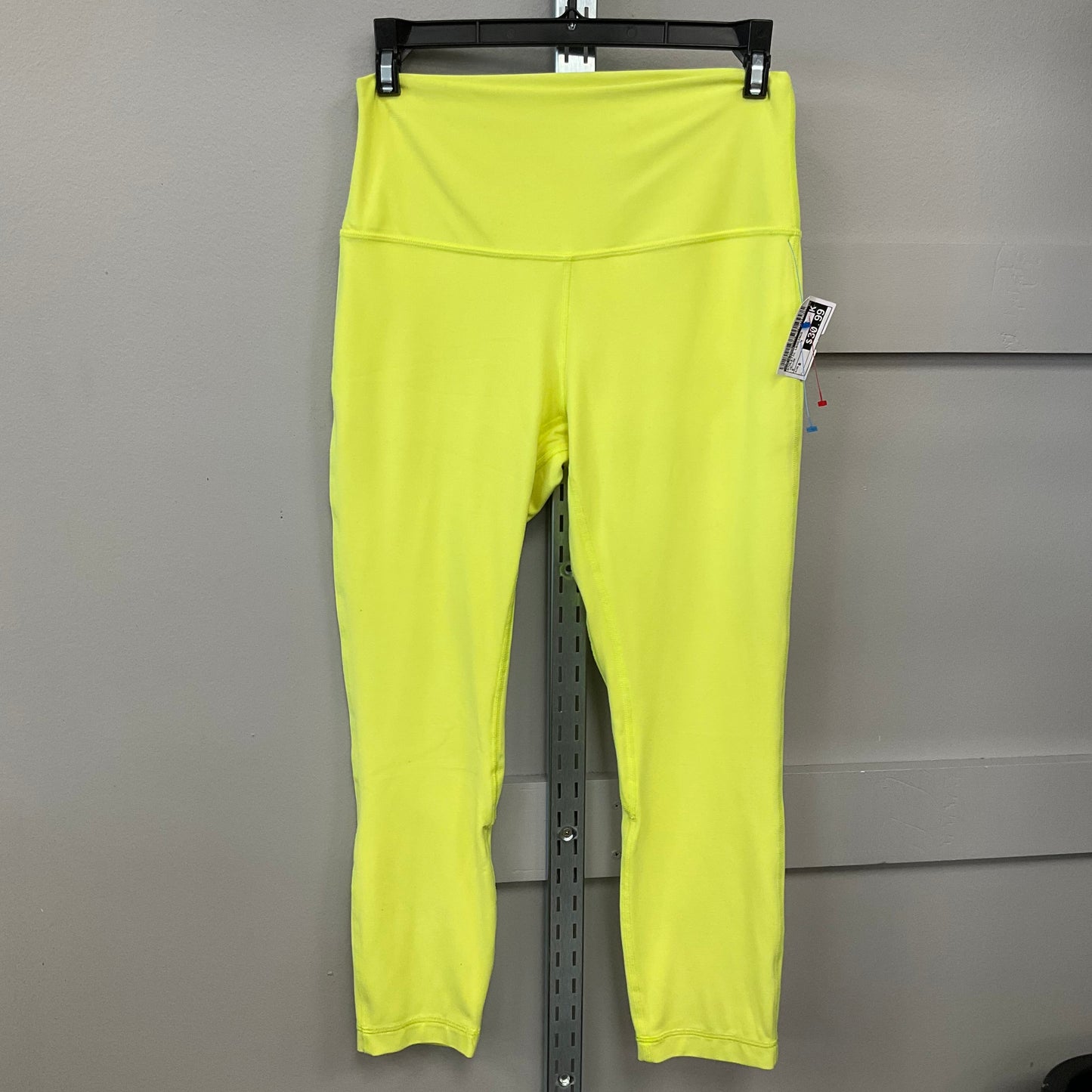 ATHLETIC LEGGINGS by LULULEMON In YELLOW, Size: 8