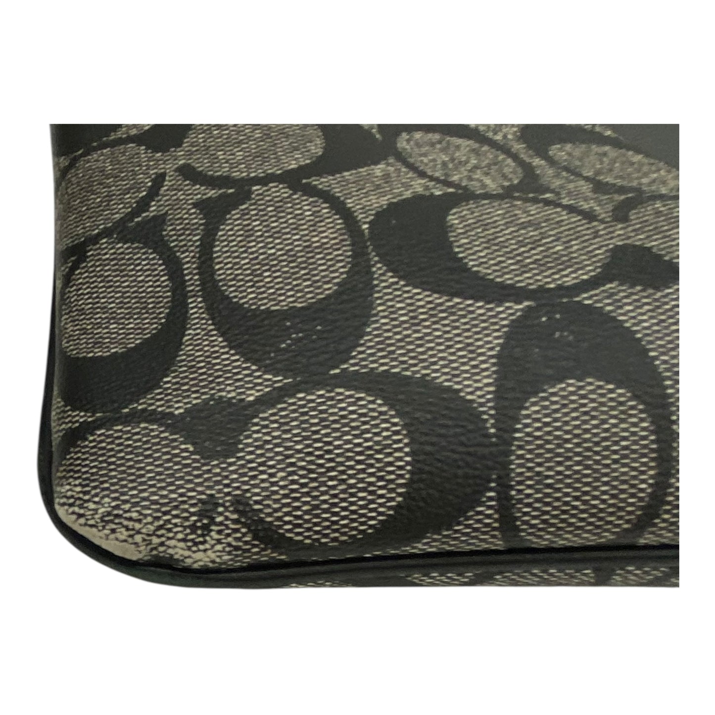 Crossbody Designer By Coach In Black & Brown, Size:Medium