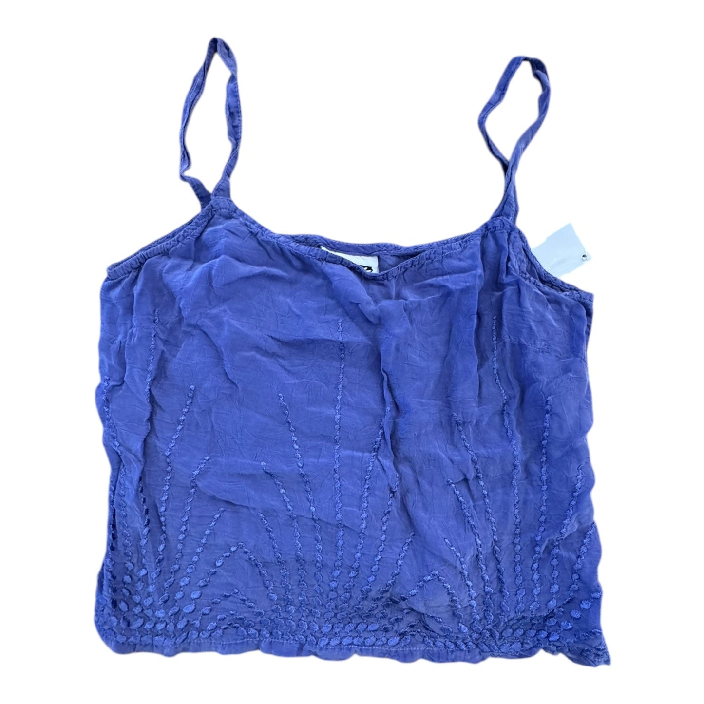 Top Sleeveless Designer By Johnny Was In Purple, Size:S