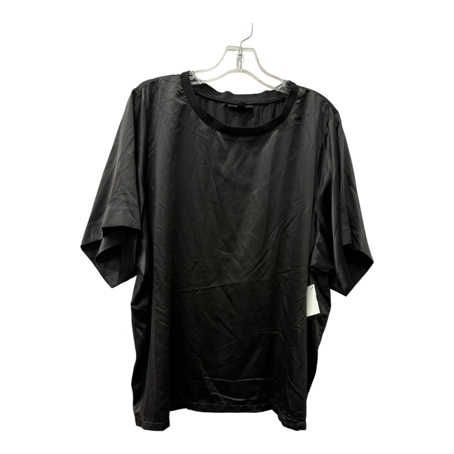 Top Ss By Alfani In Black, Size:3X
