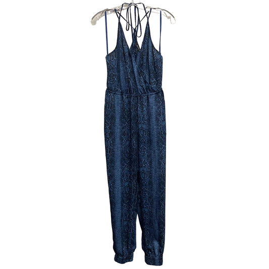 Jumpsuit By Bcbgmaxazria In Snakeskin Print, Size:M