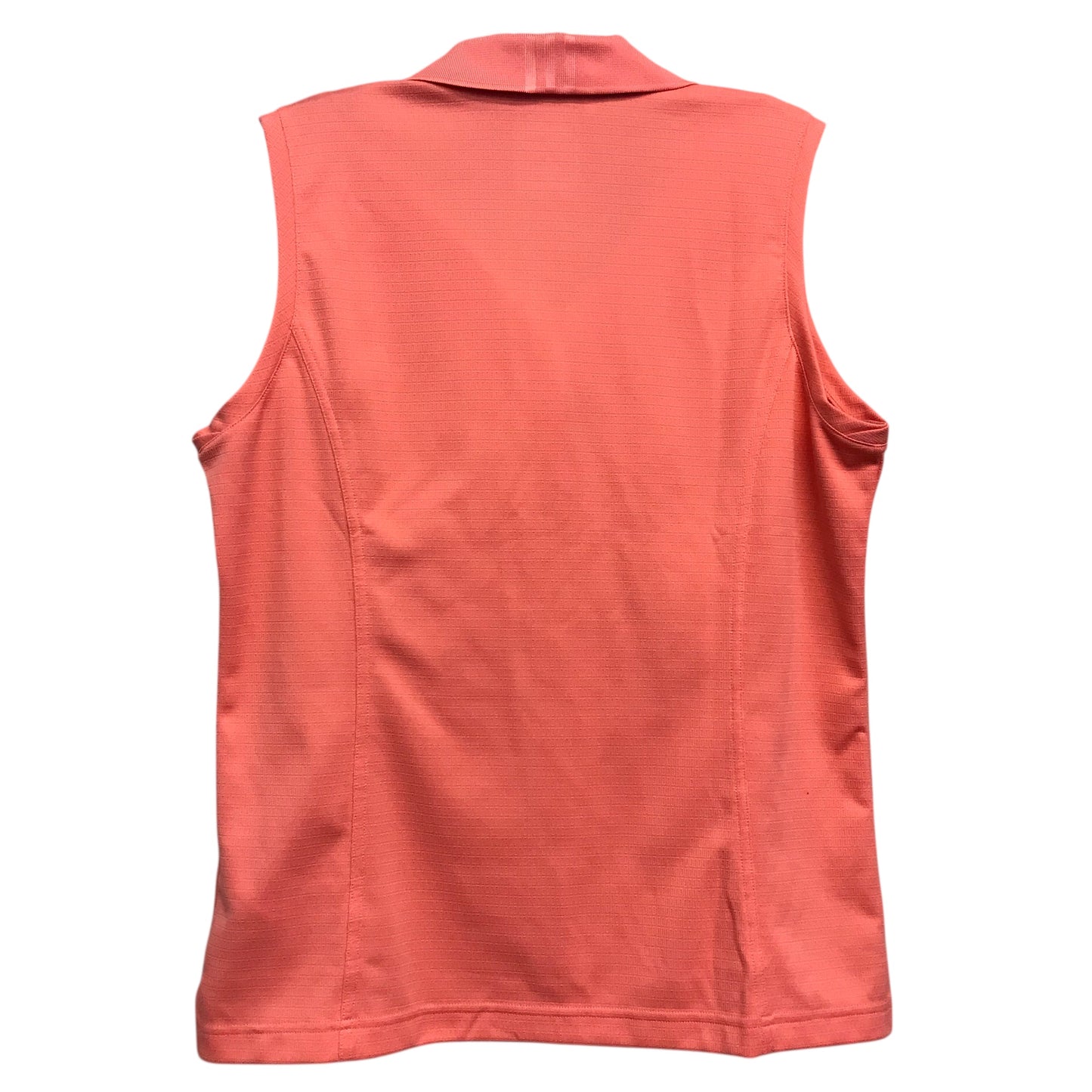 Athletic Top Ss By Adidas In Coral, Size:L