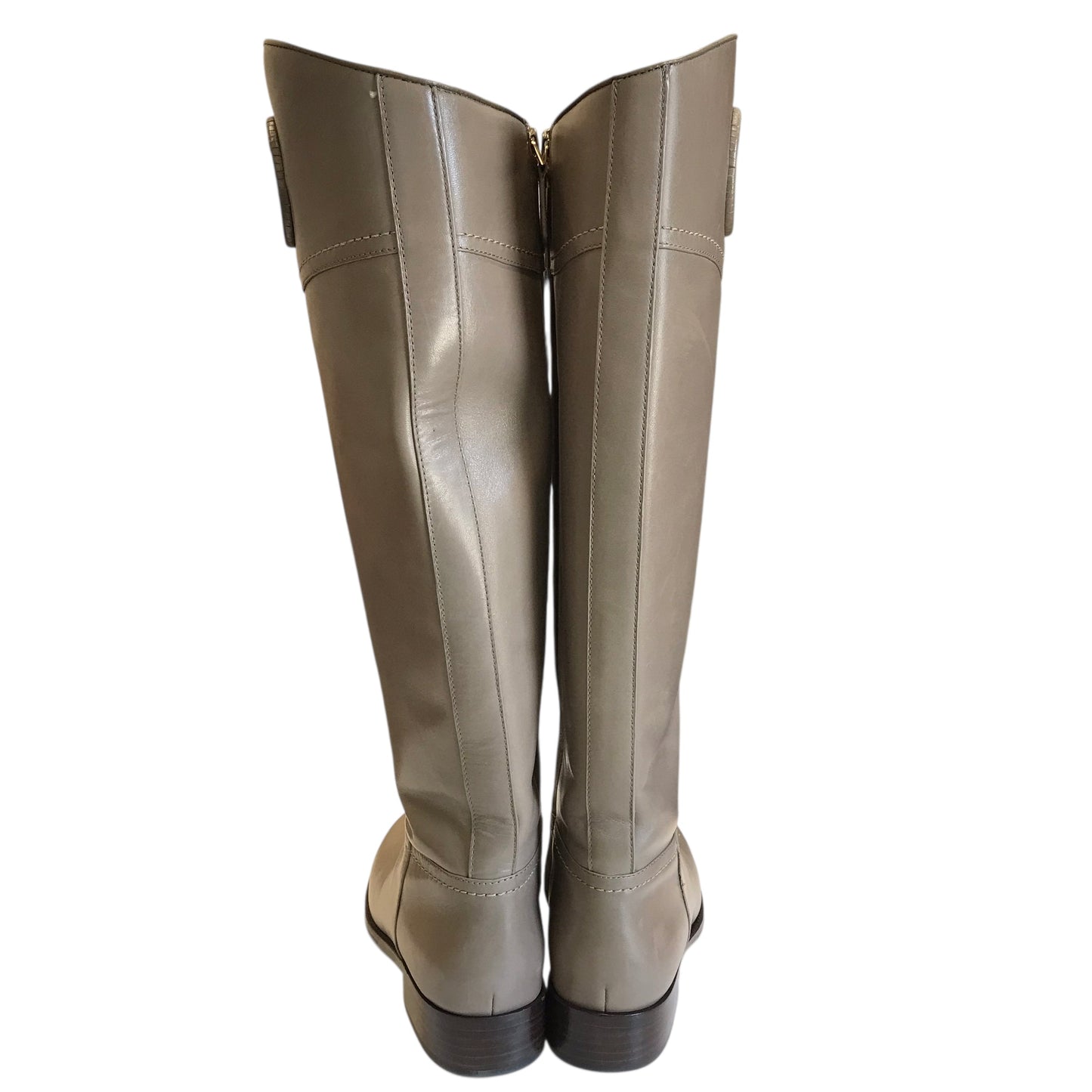 Boots Designer By Tory Burch In Taupe, Size:5