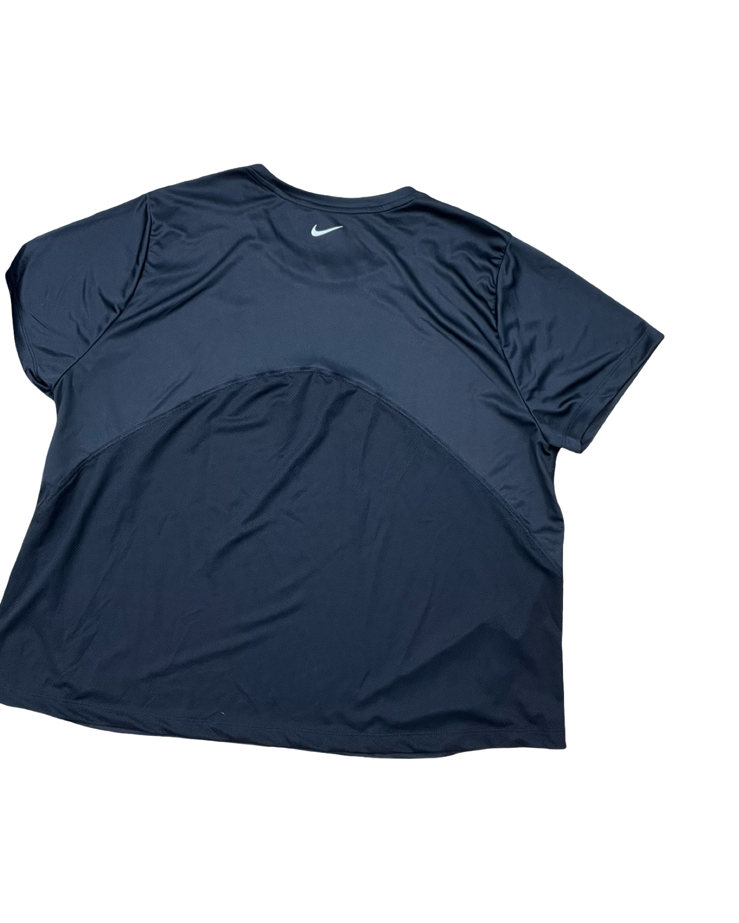 Athletic Top Ss By Nike In Black, Size:1X