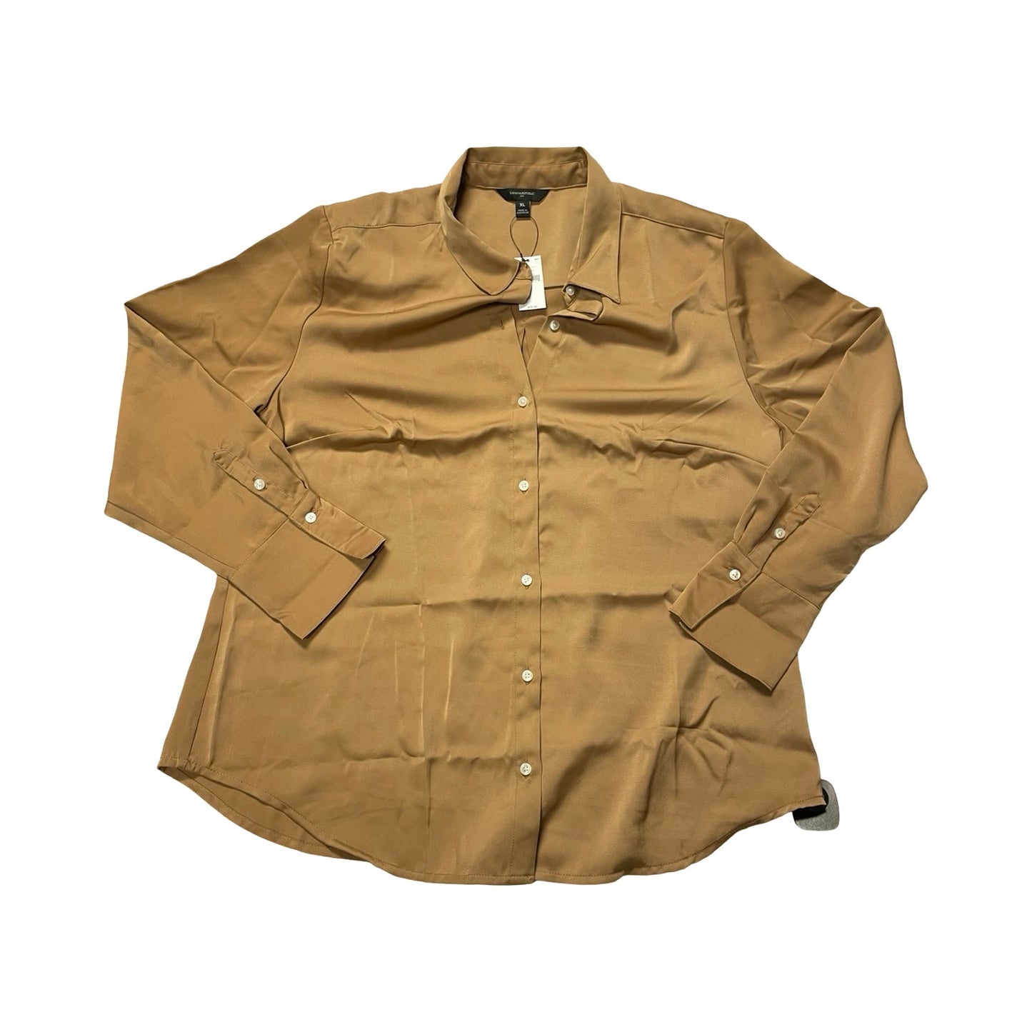 Top Ls By Banana Republic In Tan, Size:Xl