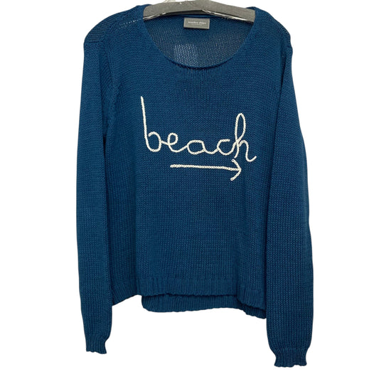 Sweater By Wooden Ships In Blue, Size:S