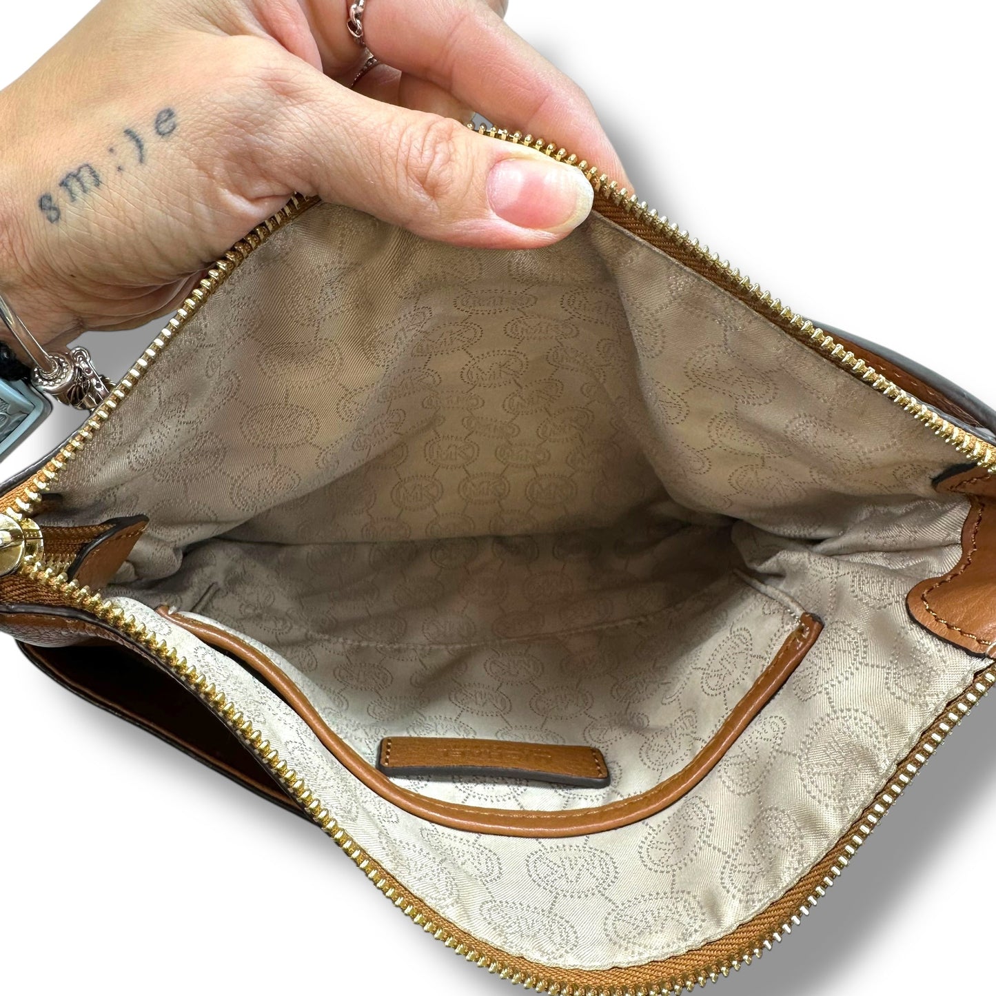 Crossbody Designer By Michael Kors, Size: Small