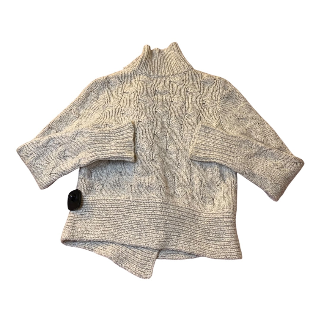 Sweater Cardigan By Free People In Beige, Size:Xs