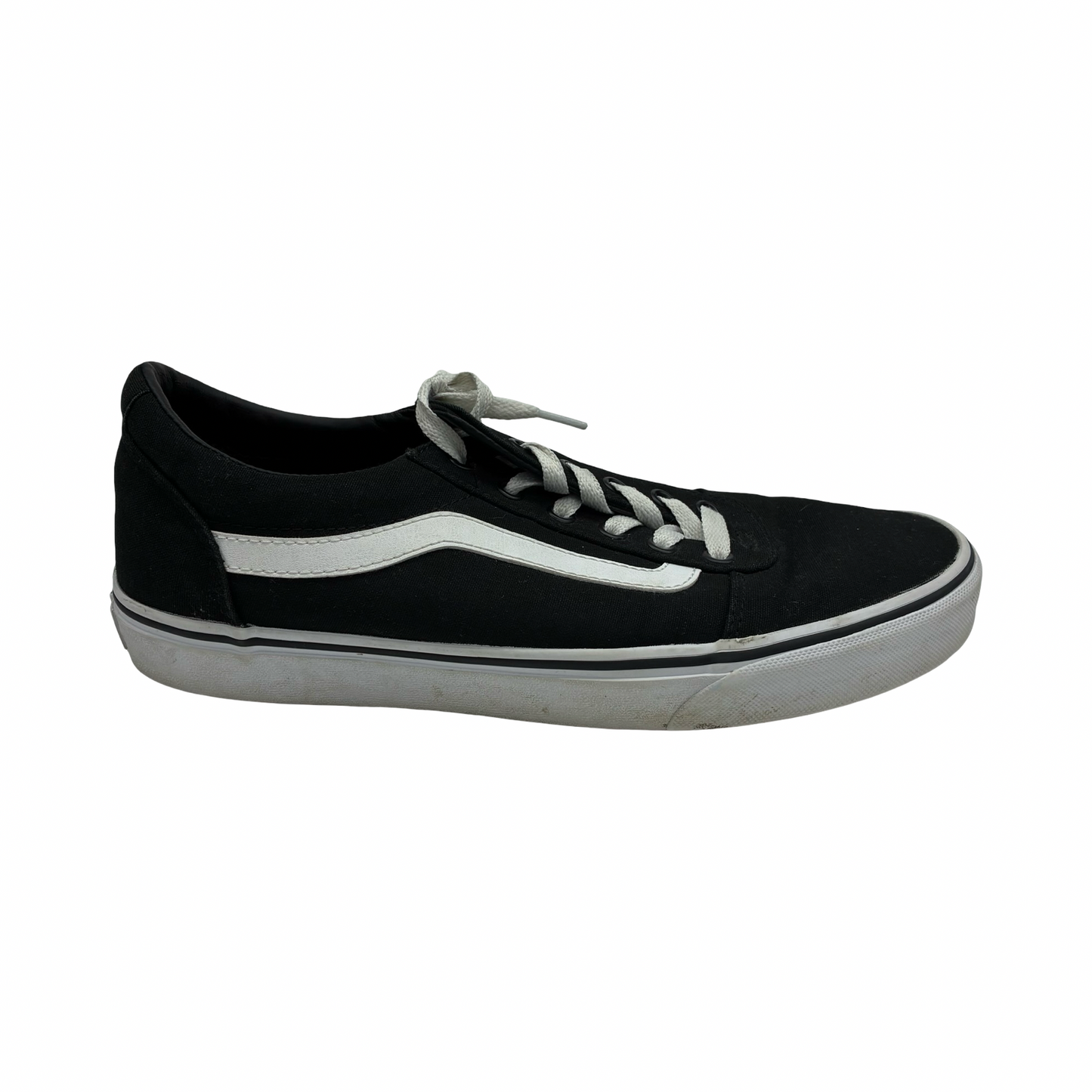 Shoes Sneakers By Vans In Black & White, Size:11