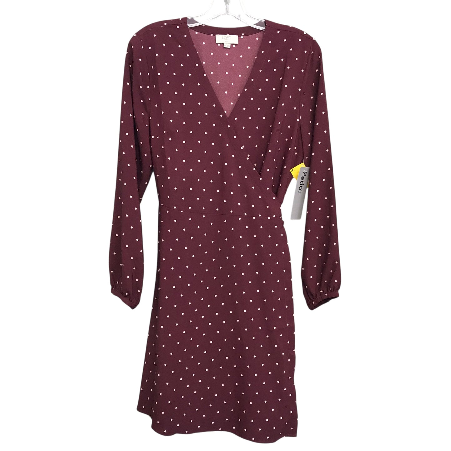 Dress Work By Loft In Polkadot Pattern, Size:Mp