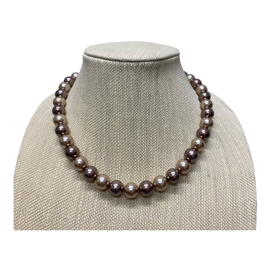 Necklace Other In Taupe