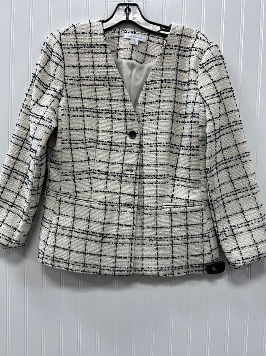 Blazer By Liz Claiborne In Striped Pattern, Size:4