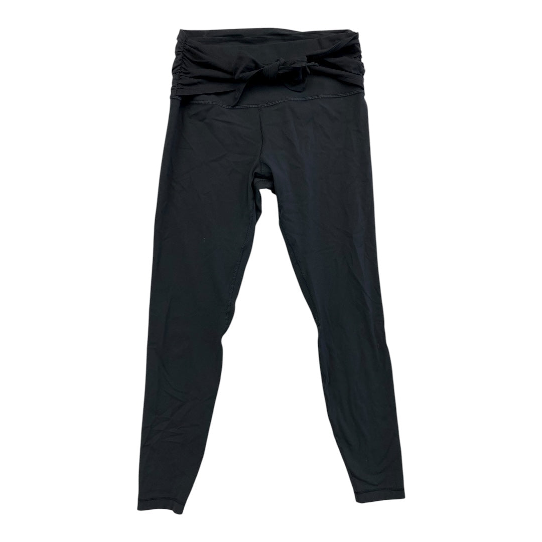 Athletic Leggings By Lululemon In Black, Size:12