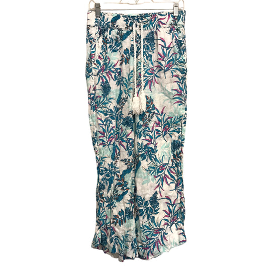 Pants Linen By Cynthia Rowley In Multi, Size:8