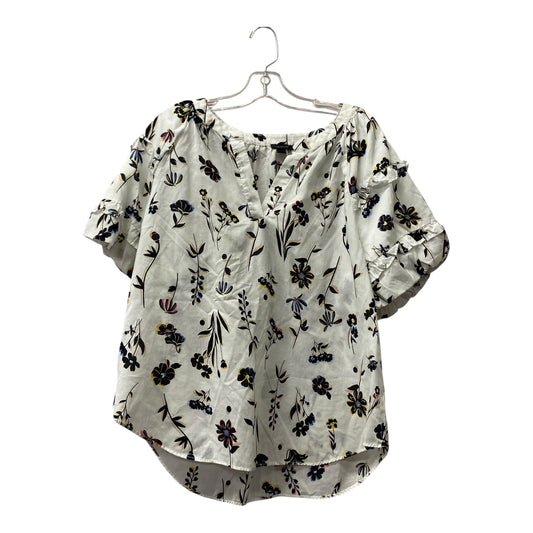 Top Ss By Ann Taylor In White, Size:L