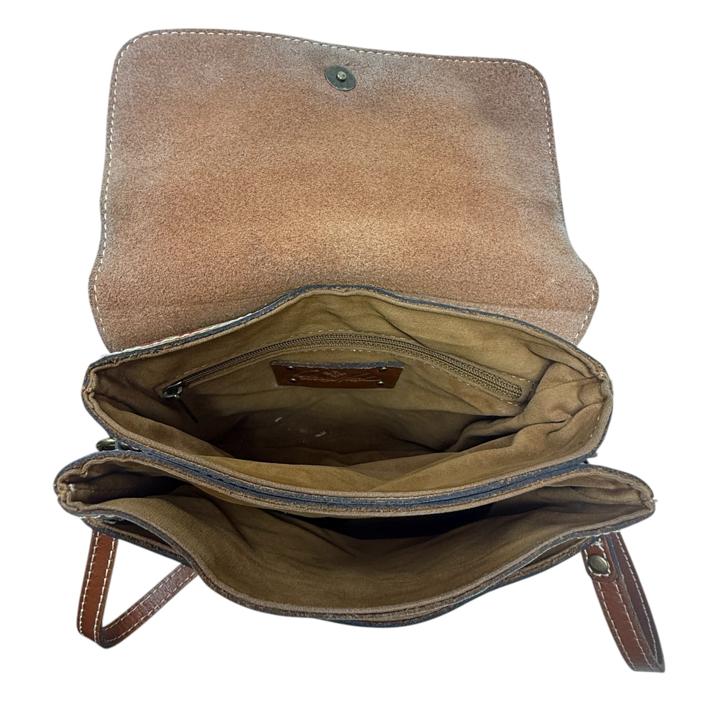 Prairie Rose Balluri Crossbody Bag Designer By Patricia Nash, Size: Small