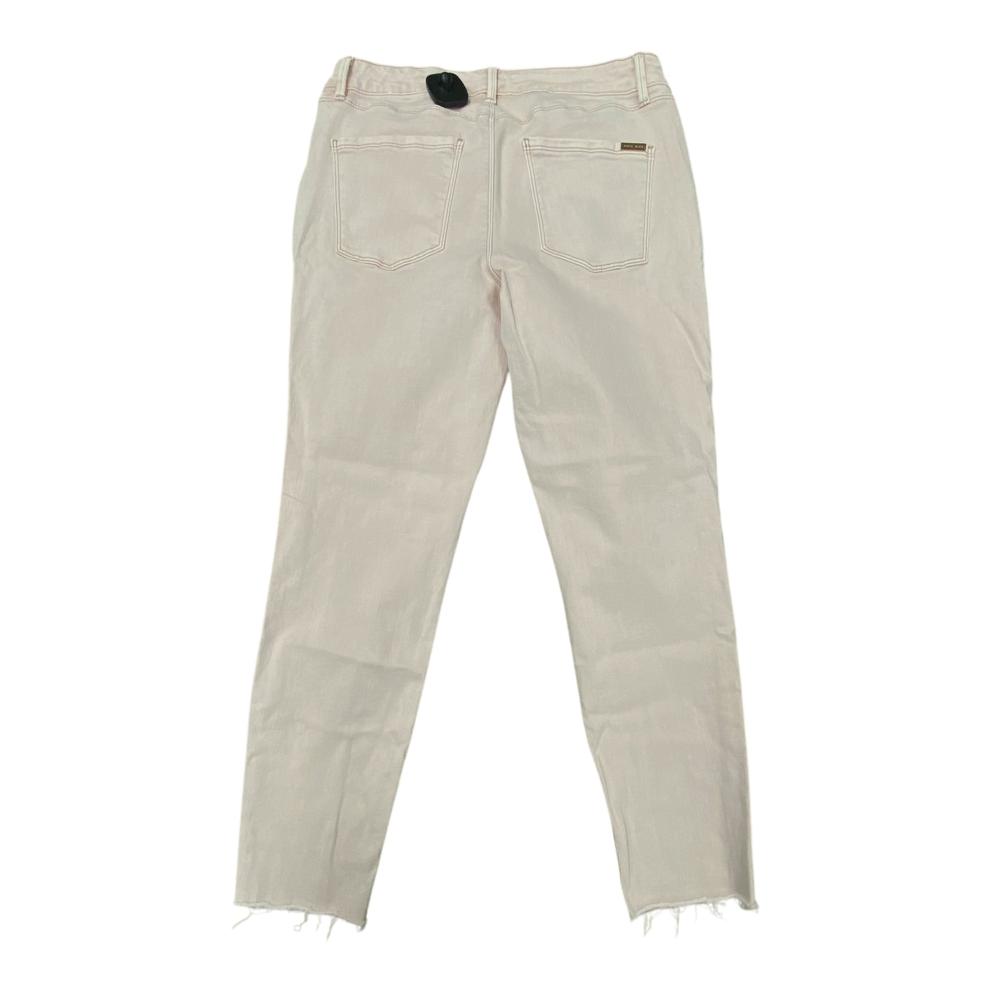 Jeans Skinny By White House Black Market In Pink Denim, Size:8