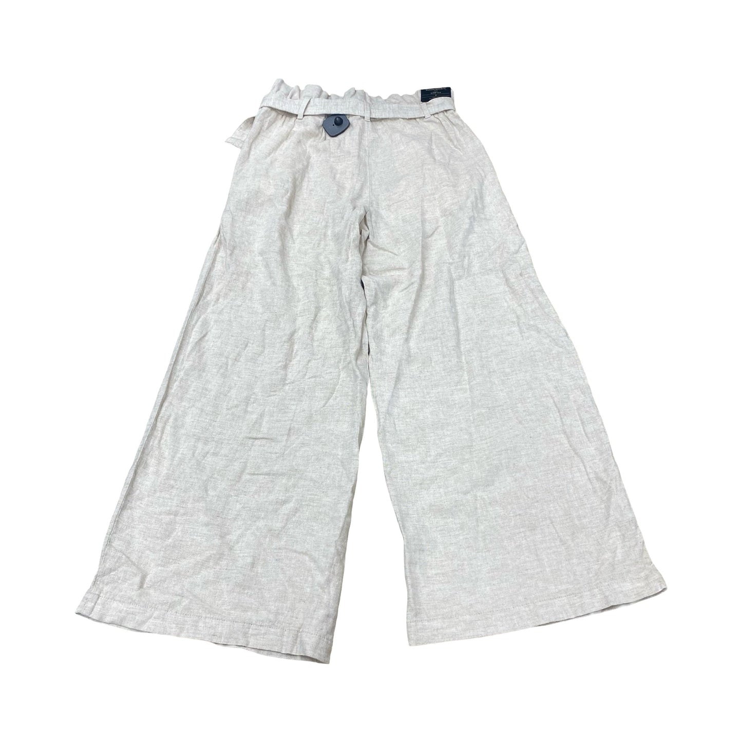Pants Wide Leg By Banana Republic In Tan, Size:8