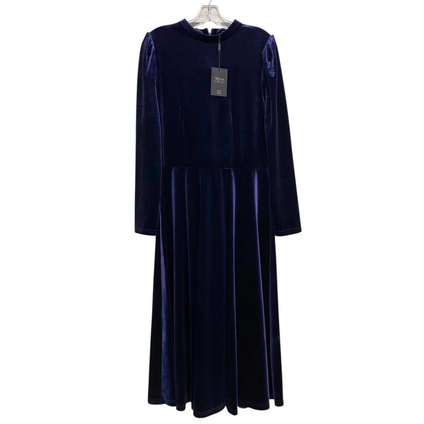 Dress Party Midi By Mooyius In Navy, Size:L