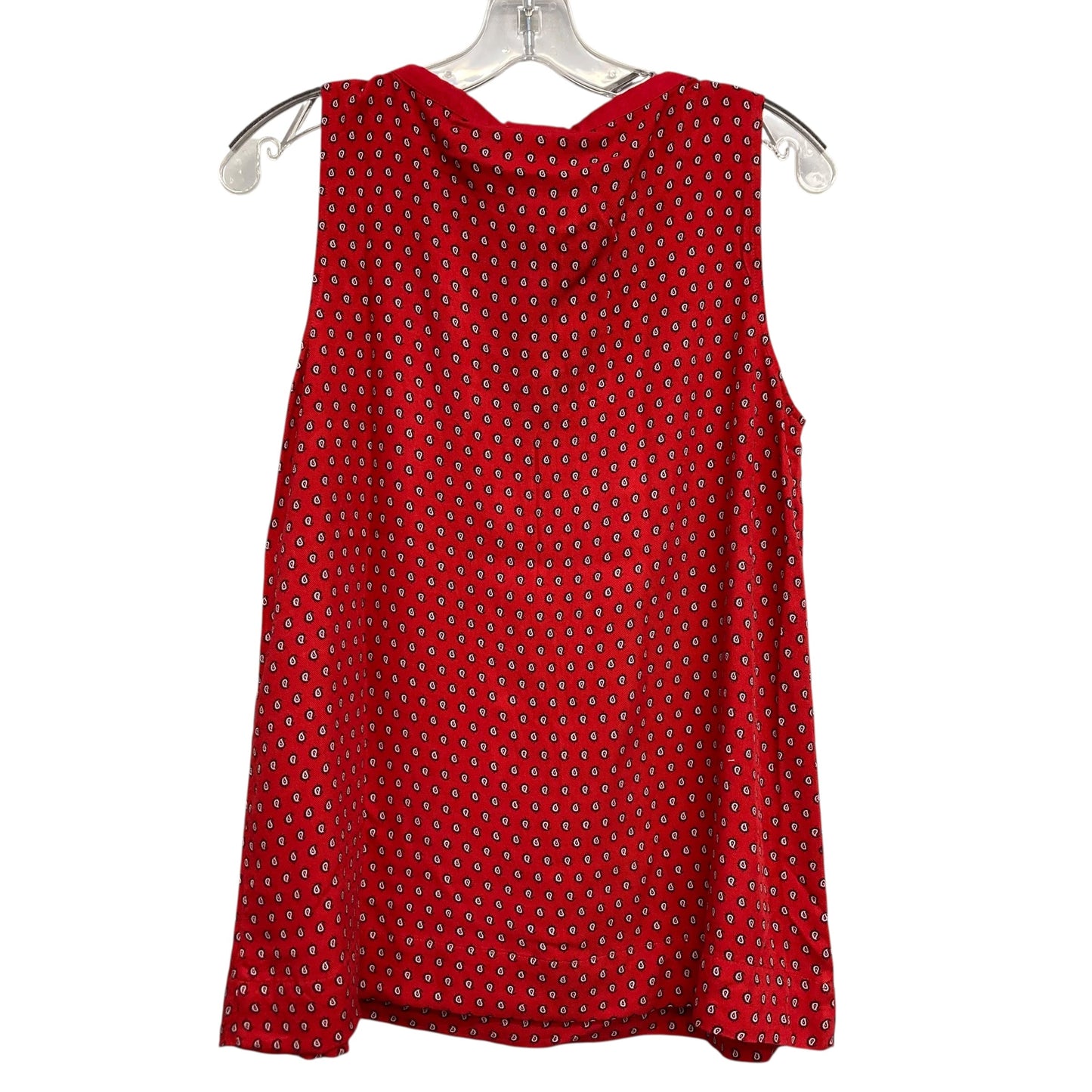 Top Sleeveless By Liz Claiborne In Red, Size:Xs