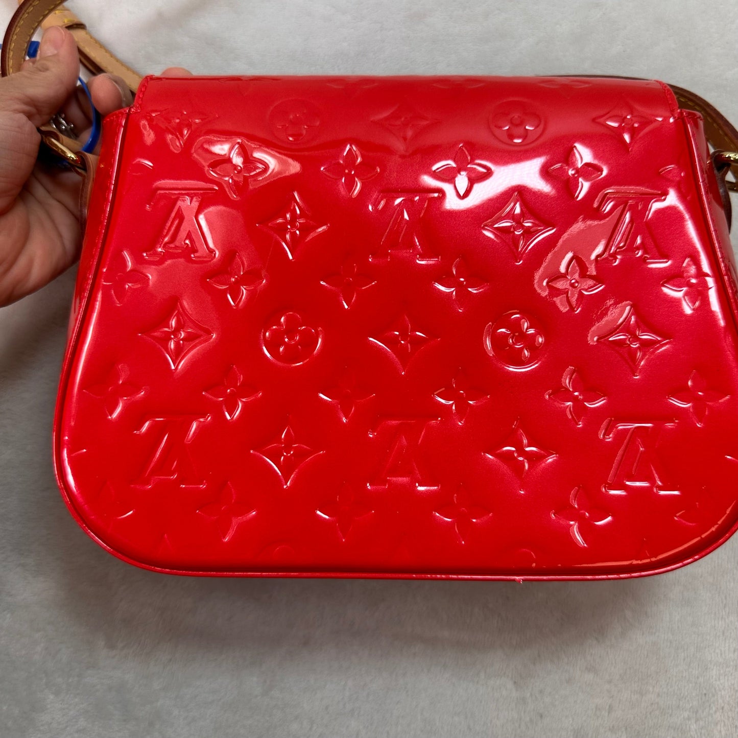 Patent leather Bellflower GM bag Luxury Designer By Louis Vuitton, Size: Small