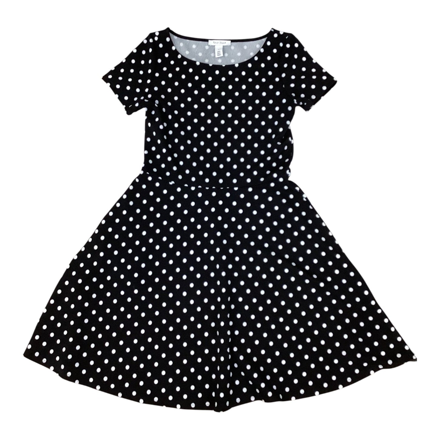 Dress Casual Midi By White House Black Market In Polkadot Pattern, Size:8