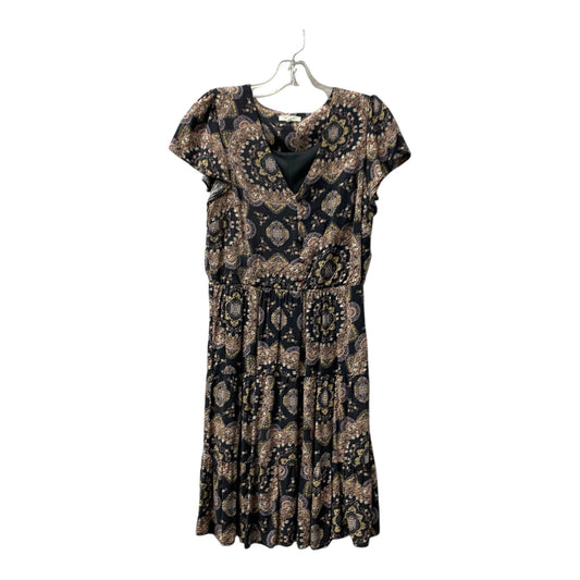 Dress Casual Short By Maurices In Grey & Pink, Size:S