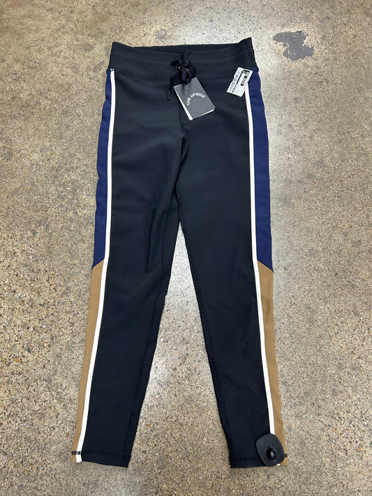 Athletic Leggings By The Upside In Black & Blue, Size:M