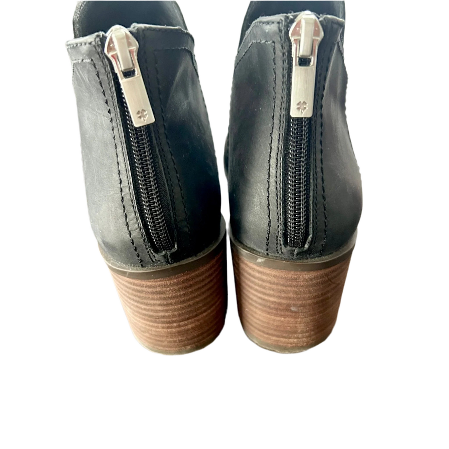 Boots Ankle Heels By Lucky Brand In Black, Size: 8.5