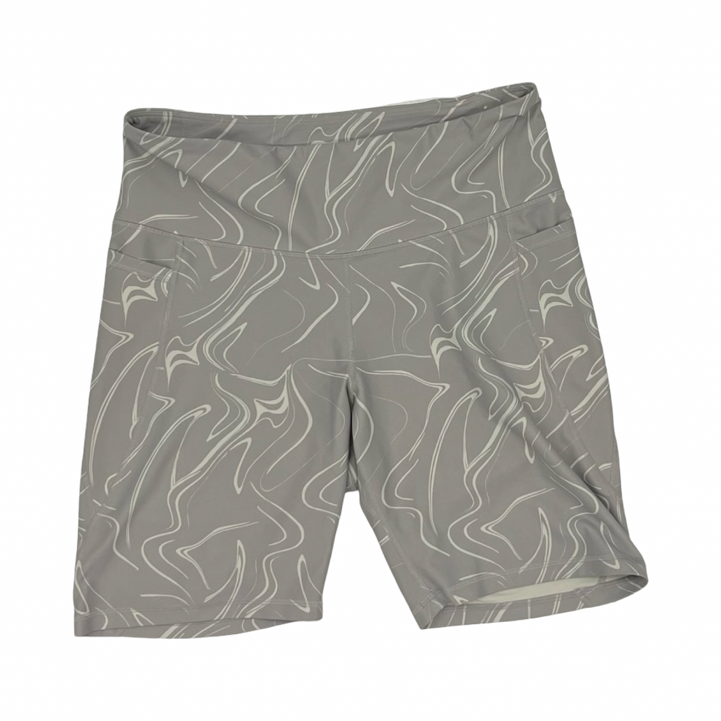 Athletic Shorts By Old Navy In Grey & Tan, Size:Xl
