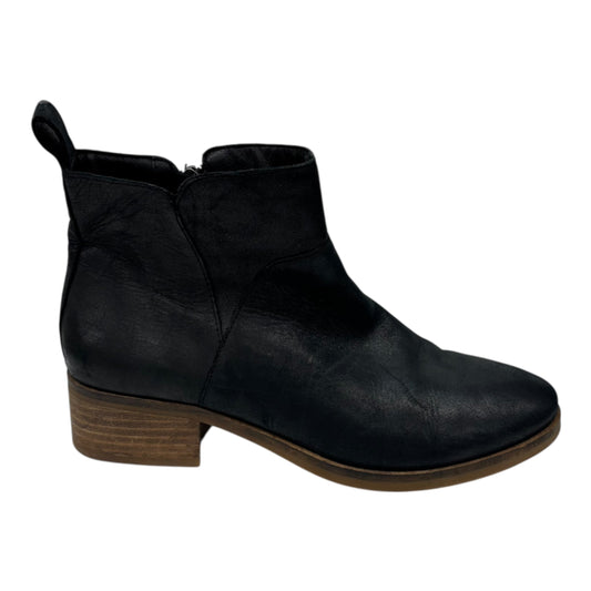 Boots Leather By Lucky Brand In Black, Size:7.5