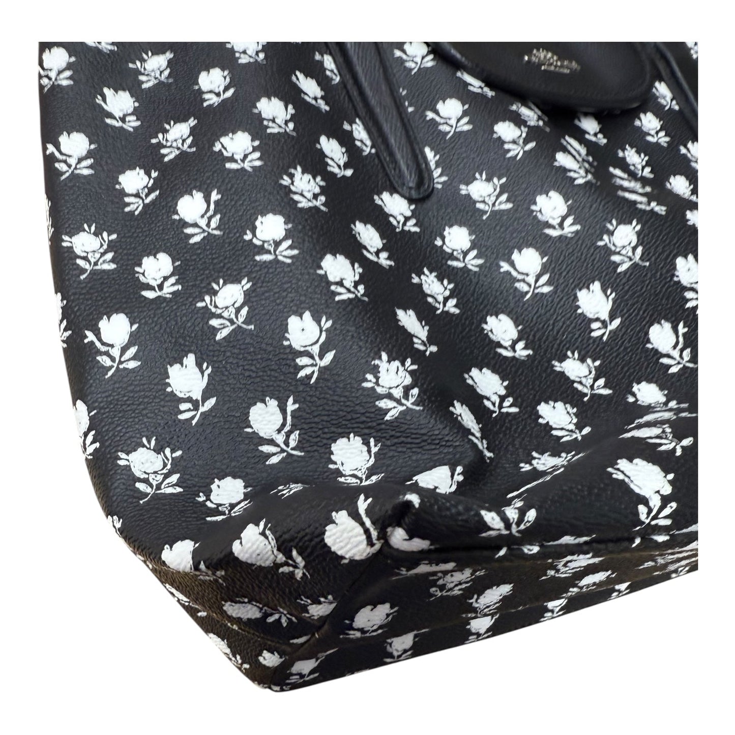 Handbag Designer By Coach In Black, Size:Medium